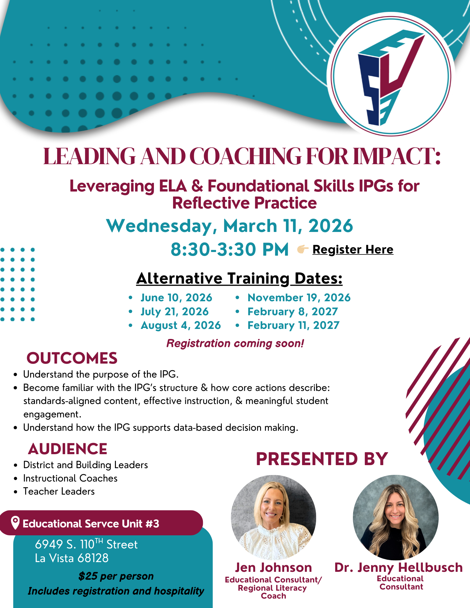 Click here to register for leading and coaching for impact, 3-11-25, #24908